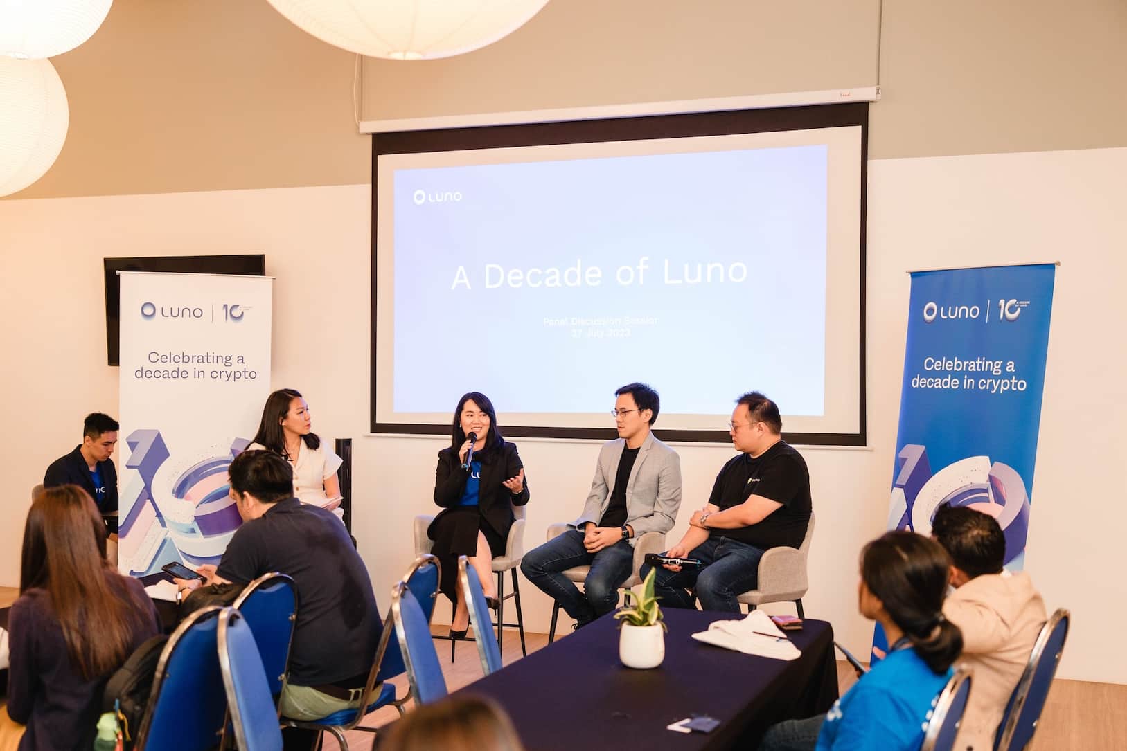 A Decade of Luno panel discussion